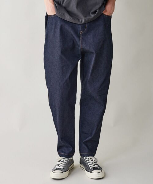 rehacer / レアセル デニムパンツ | rehacer : Side Pocket Tapered Rigid Denim | 詳細3
