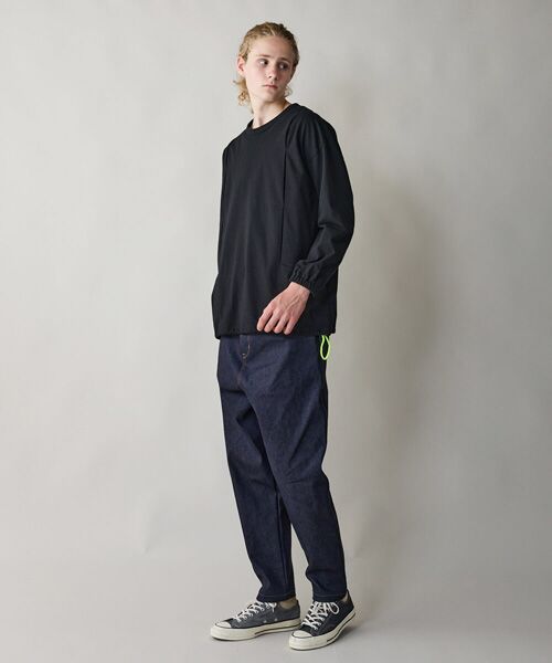 rehacer / レアセル デニムパンツ | rehacer : Side Pocket Tapered Rigid Denim | 詳細13