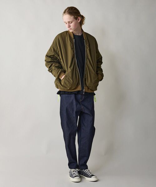 rehacer / レアセル デニムパンツ | rehacer : Side Pocket Tapered Rigid Denim | 詳細15