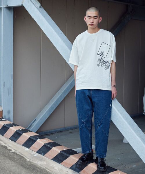 rehacer / レアセル デニムパンツ | Puch Panel Denim Pants | 詳細2