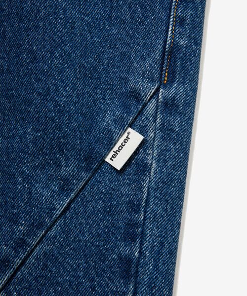 rehacer / レアセル デニムパンツ | Puch Panel Denim Pants | 詳細7