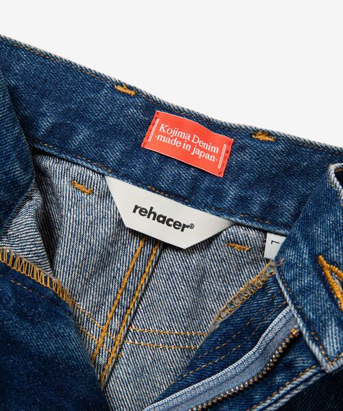 rehacer / レアセル デニムパンツ | Puch Panel Denim Pants | 詳細9