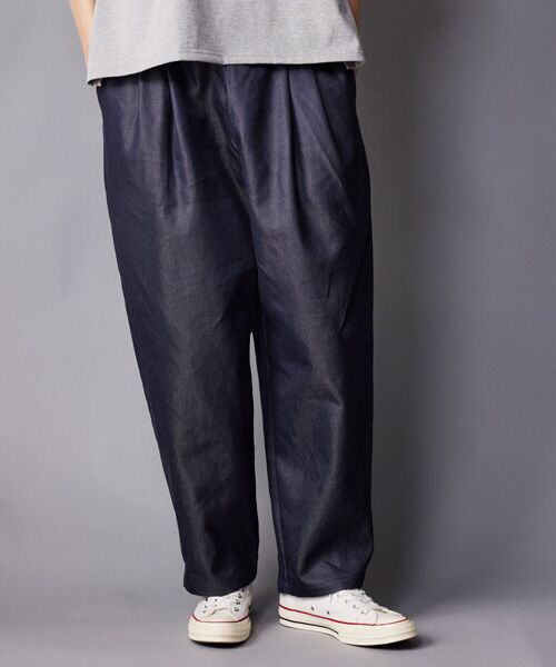 rehacer / レアセル デニムパンツ | Double Tuck Easy Denim Pants | 詳細1