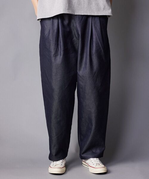 rehacer / レアセル デニムパンツ | Double Tuck Easy Denim Pants | 詳細2