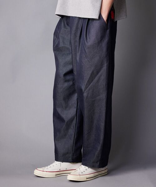 rehacer / レアセル デニムパンツ | Double Tuck Easy Denim Pants | 詳細3
