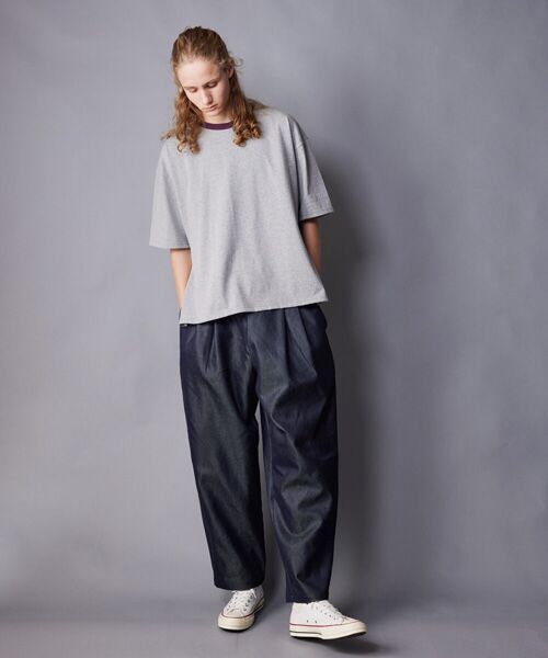 rehacer / レアセル デニムパンツ | Double Tuck Easy Denim Pants | 詳細5