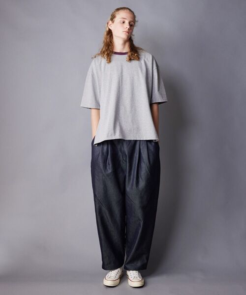 rehacer / レアセル デニムパンツ | Double Tuck Easy Denim Pants | 詳細6