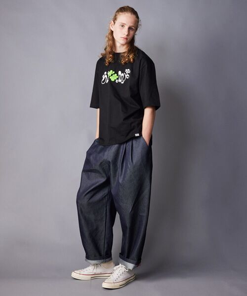 rehacer / レアセル デニムパンツ | Double Tuck Easy Denim Pants | 詳細10