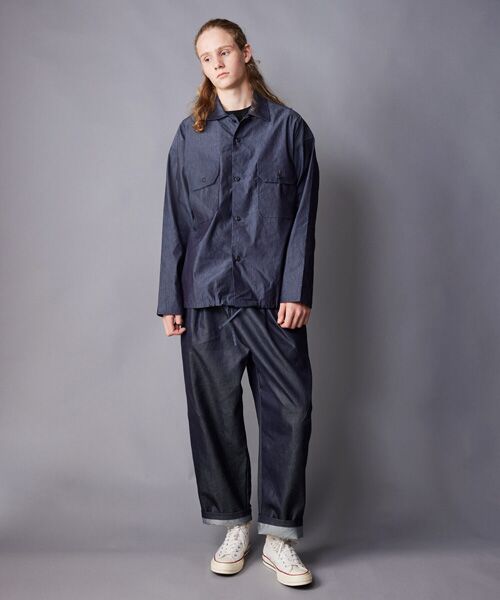 rehacer / レアセル デニムパンツ | Double Tuck Easy Denim Pants | 詳細13
