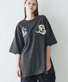 rehacer / レアセル Tシャツ | Cat Screens Wide HW CS
