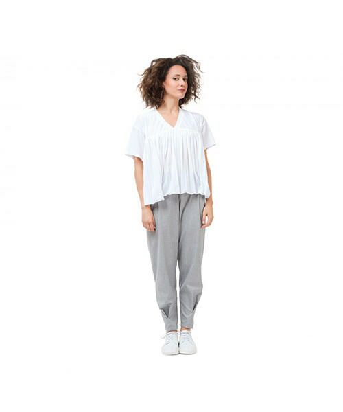 Repetto / レペット その他 | Mocked weft threads fabric pants | 詳細2