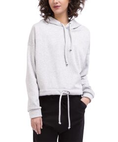 Reversible brushed cotton sweatshirt with soft lining