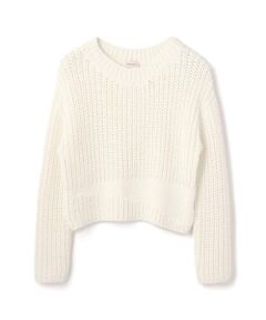 Long sleeved jumper in 3D knit