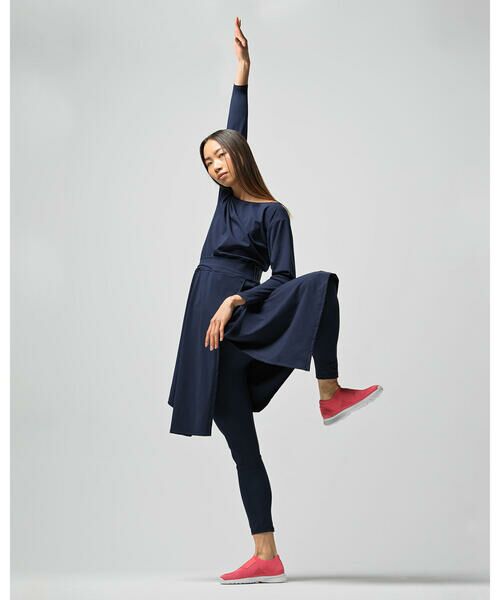 Repetto / レペット その他 | Asymmetric high-stretch dress(Navy blue)