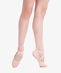 Canvas split sole ballet shoes