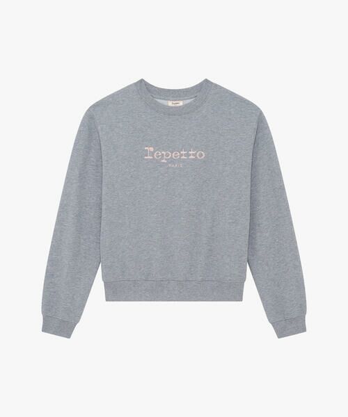Repetto/レペット Repetto Sweat Light textured grey S Repetto/レペット Repetto Sweat Light textured grey S