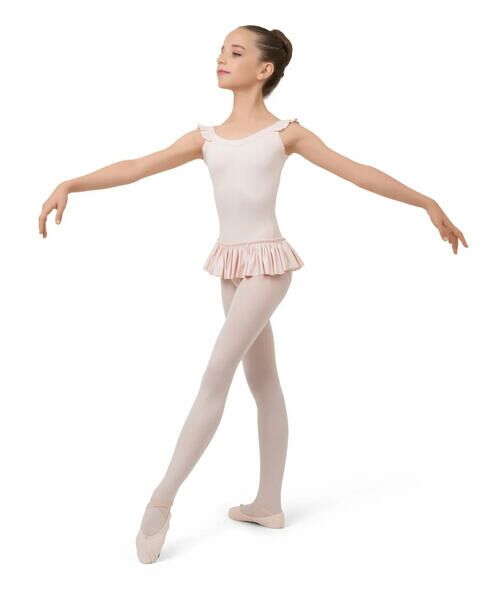 Repetto/レペット Tunic with elasticated straps Petal Pink 4years Repetto/レペット Tunic with elasticated straps Petal Pink 4years