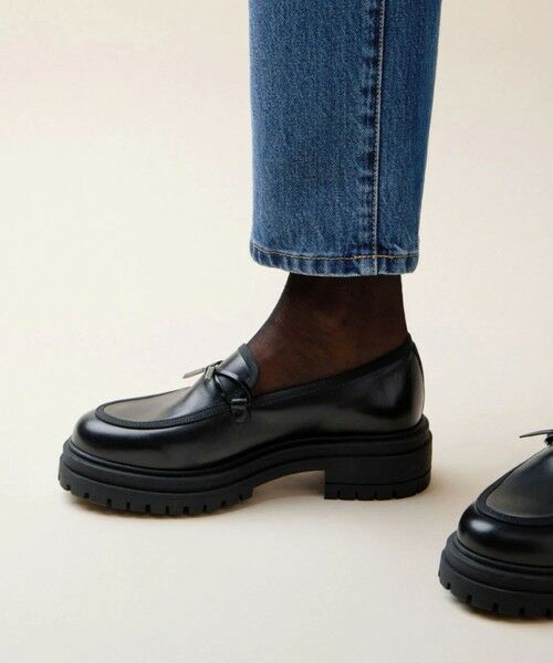 Repetto / レペット フラットシューズ | Gilles チャンキー ローファー - ラバーソール - FRサイズ | 詳細5