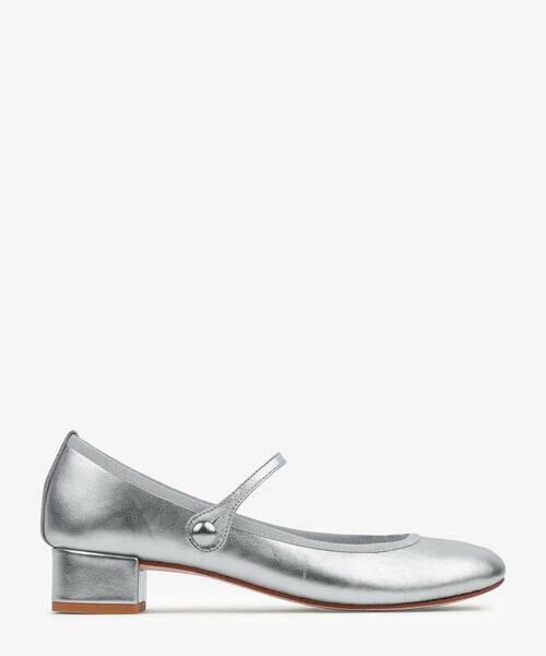 Repetto/レペット Rose Mary-Jane【New Size】 Silver 37 Repetto/レペット Rose Mary-Jane【New Size】 Silver 37