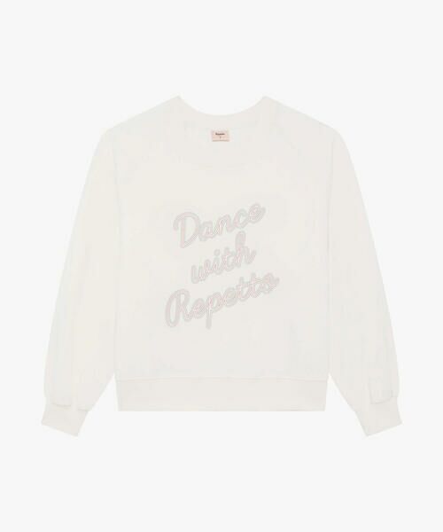 Repetto/レペット Oversized Sweatshirt Ivory XS Repetto/レペット Oversized Sweatshirt Ivory XS