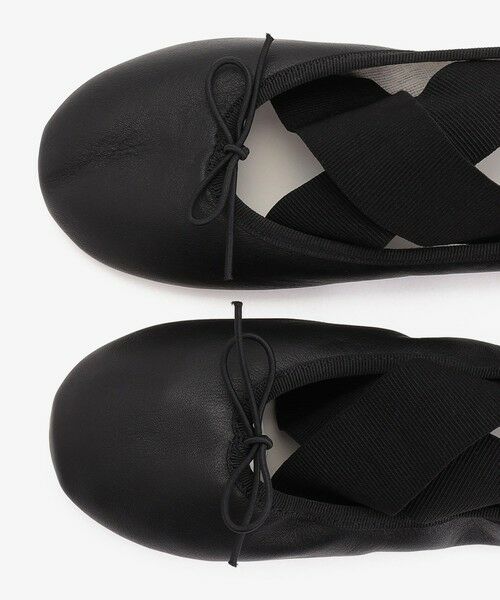 AG！Repetto ブラック フラットシューズ バレエシューズ 38 Repetto｜レペットのバレエシューズ（ブラック/黒色系）通販