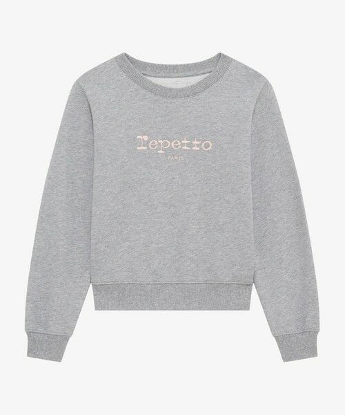 Repetto / レペット その他 | 〔WEB限定〕レペットロゴ スウェットシャツ - キッズ(グリ シーヌ クレール)