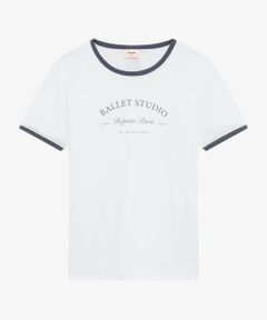 Repetto / レペット Tシャツ | ツートーン バレエスタジオ Tシャツ