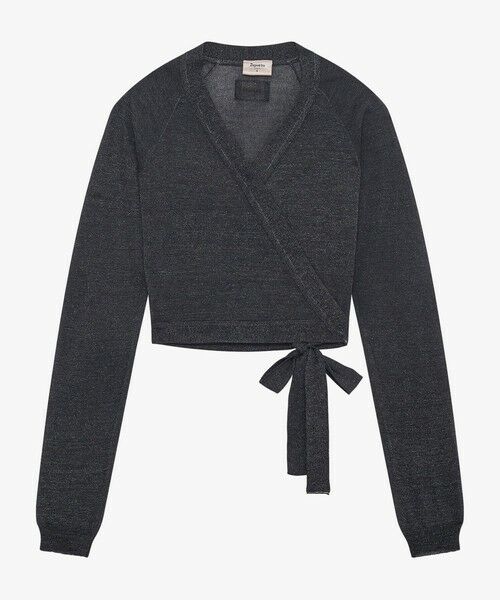 Repetto / レペット その他トップス | ラップフロント トップ（ノワール / アルジャン）