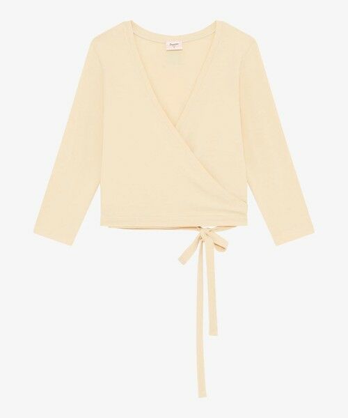 Repetto / レペット その他トップス | ソフトストレッチ ラップオーバー（ジョーヌ ブレ）