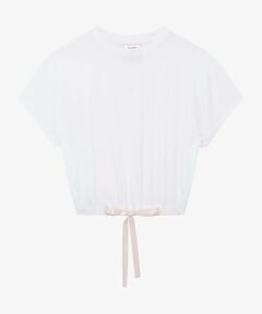 Repetto / レペット その他トップス | クロップ トップ w/サテンリボン