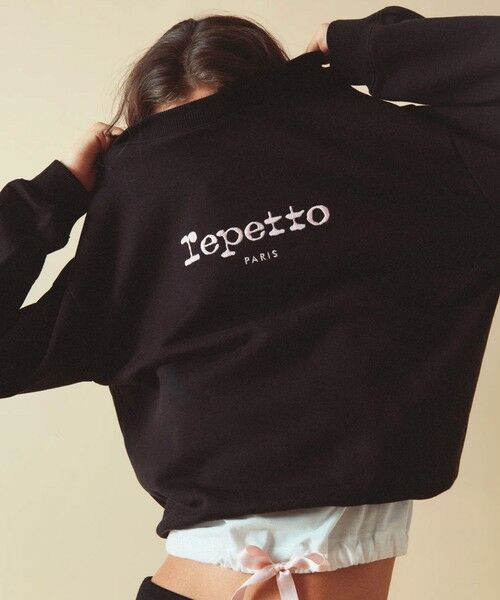 Repetto / レペット その他トップス | レペットロゴ スウェットシャツ（ノワール）