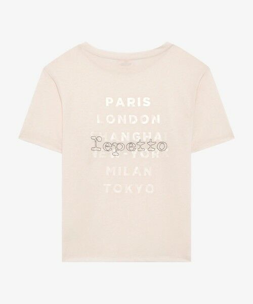 Repetto / レペット その他トップス | シティー ダンス グラフィック Tシャツ（ロゼ クレール）