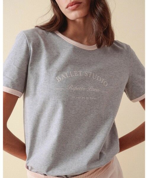 Repetto / レペット その他トップス | ツートーン バレエスタジオ Tシャツ | 詳細1