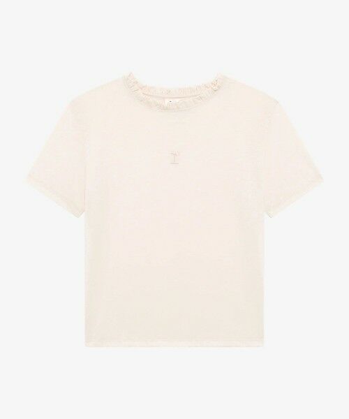 Repetto / レペット その他トップス | ラッフルド カラー Tシャツ | 詳細1