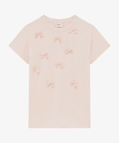 Repetto / レペット その他トップス | シグネチャー サテン マルチリボン Tシャツ