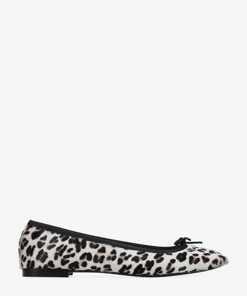 Repetto / レペット フラットシューズ | Cendrillon バレエフラット - ラバーソール - EUサイズ（レオパード デ ネージュ）
