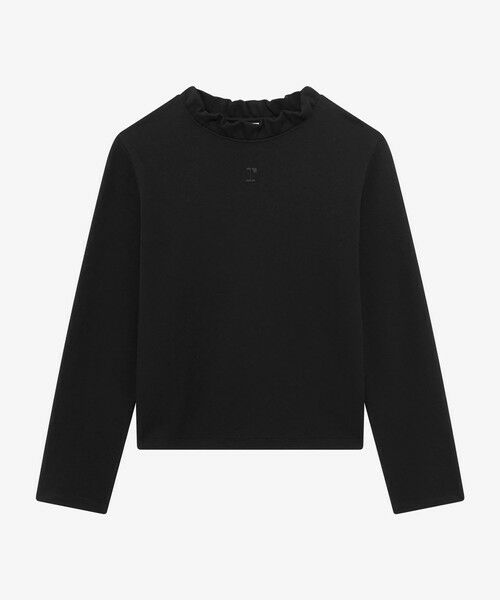 Repetto / レペット その他トップス | ラッフルド カラー スウェットシャツ | 詳細1