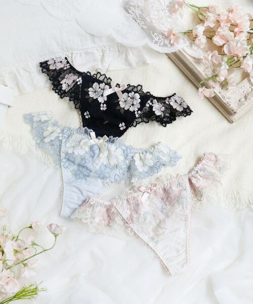 Risa Magli / リサマリ ショーツ | フロール Tバックショーツ | 詳細1