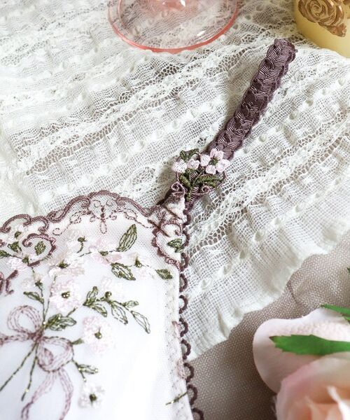 Risa Magli / リサマリ その他インナー・ルームウェア | リア カップ付キャミソール | 詳細4