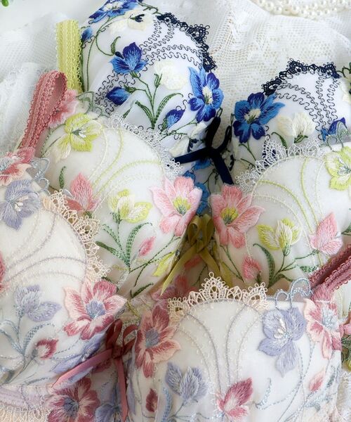 Risa Magli / リサマリ ブラ | テリン ブラジャー(E-F)<S Make Type> | 詳細9