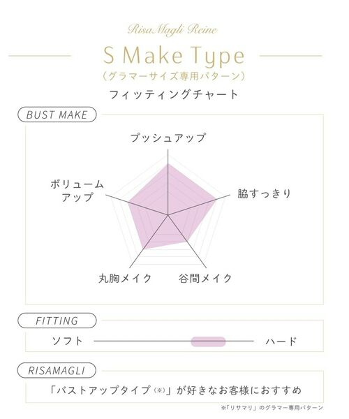 Risa Magli / リサマリ ブラ | テリン ブラジャー(G-I)<S Make Type> | 詳細18