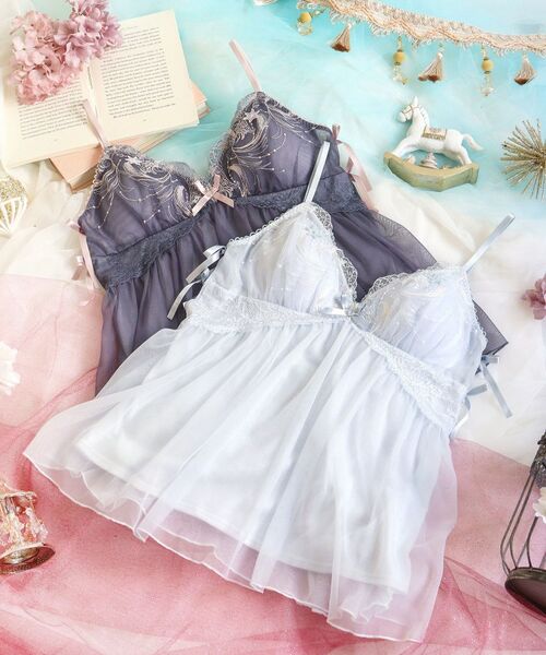 Risa Magli / リサマリ その他インナー・ルームウェア | ブラム カップ付きキャミソール | 詳細1