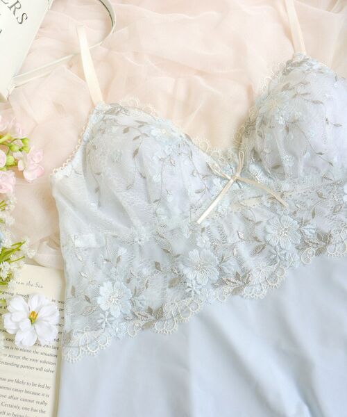 Risa Magli / リサマリ その他インナー・ルームウェア | シュクリエ カップ付キャミソール | 詳細5