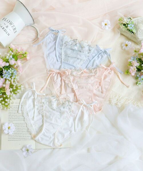 Risa Magli / リサマリ ショーツ | シュクリエ リボンショーツ | 詳細1