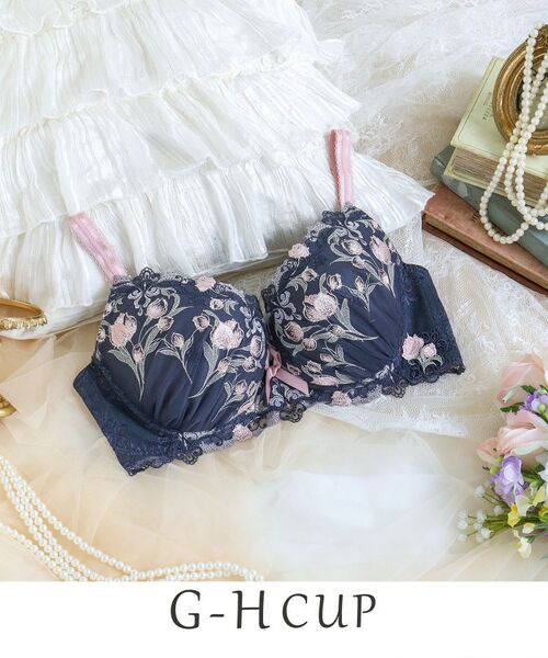 Risa Magli/リサマリ ラリッサ ブラジャー(G-H)<N Make Type> グレー(012) 72(G70) Risa Magli/リサマリ ラリッサ ブラジャー(G-H)<N Make Type> グレー(012) 72(G70)