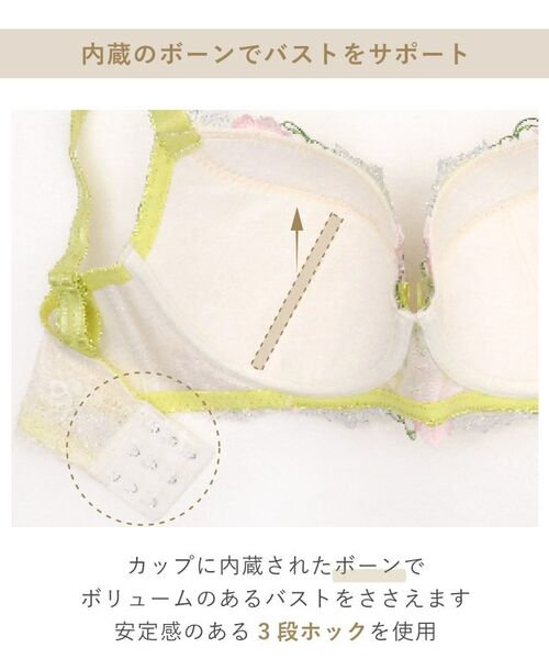 Risa Magli / リサマリ ブラ | ターシャ ブラジャー(G-I)<S Make Type> | 詳細19