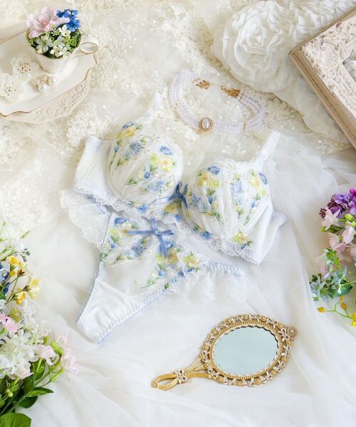 Risa Magli / リサマリ ブラ | フロリタ ブラジャー＜D Make Type＞（E-F） | 詳細27