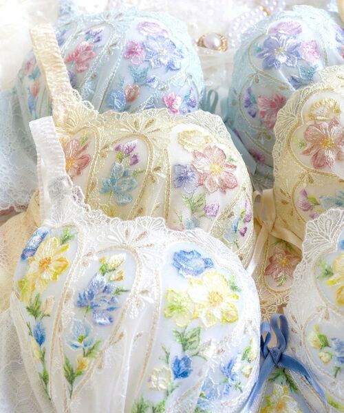 Risa Magli / リサマリ ブラ | フロリタ ブラジャー＜D Make Type＞（E-F） | 詳細9