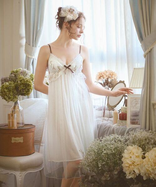 Risa Magli / リサマリ その他インナー・ルームウェア | ソヨン カップ付マキシワンピース | 詳細17