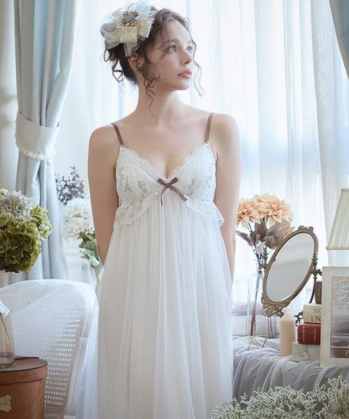 Risa Magli / リサマリ その他インナー・ルームウェア | ソヨン カップ付マキシワンピース | 詳細8